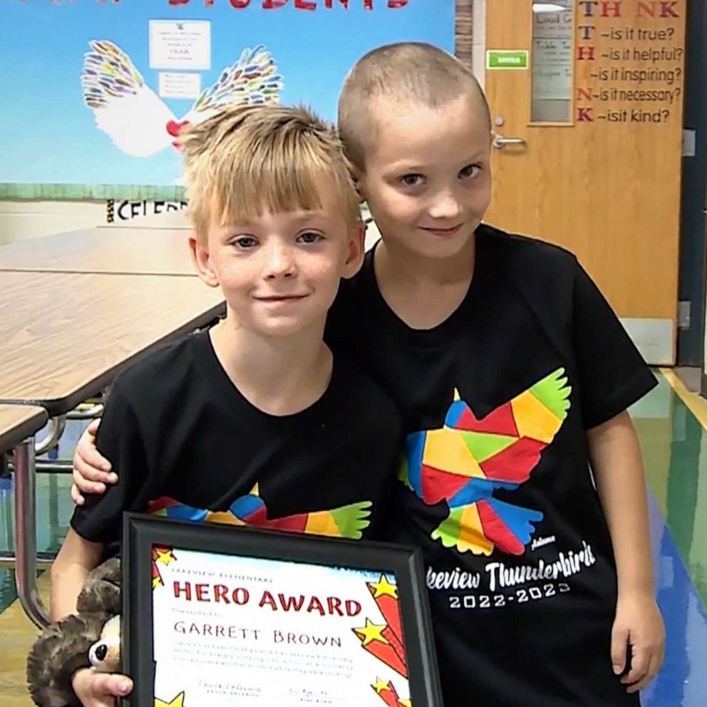 VIDEO: Boy honored for saving classmate from choking at school