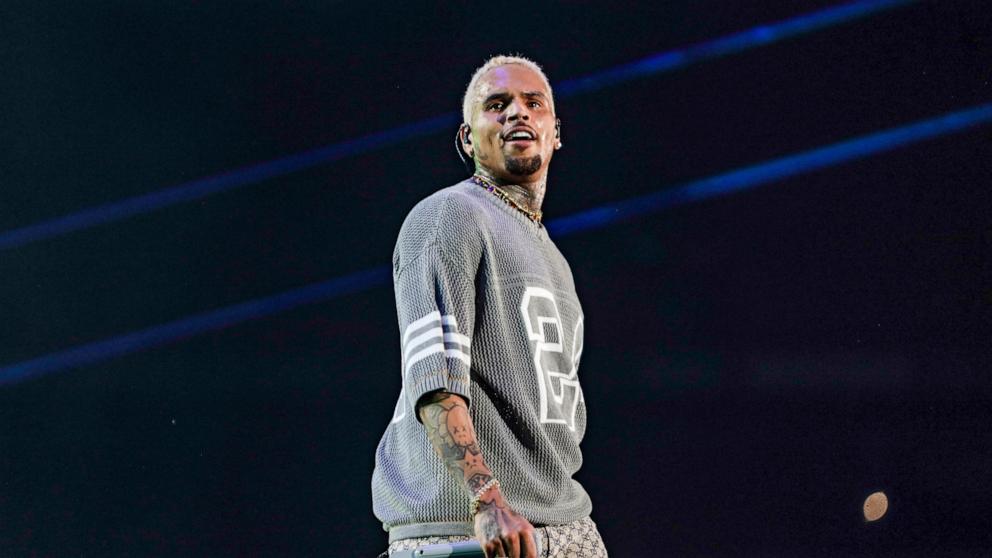 PHOTO: Chris Brown live show at FNB Stadium on December 14, 2024 in Johannesburg, South Africa.