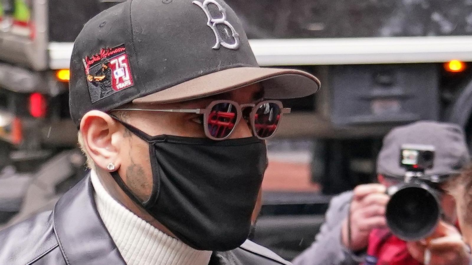 PHOTO: R&B singer Chris Brown arrives at Southwark Crown court for being sentenced over a nightclub attack in London, Monday, Oct. 26, 2026.
