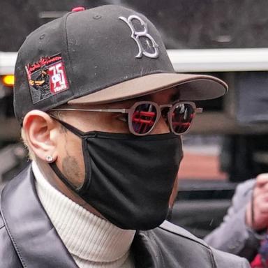 PHOTO: R&B singer Chris Brown arrives at Southwark Crown court for being sentenced over a nightclub attack in London, Monday, Oct. 26, 2026.