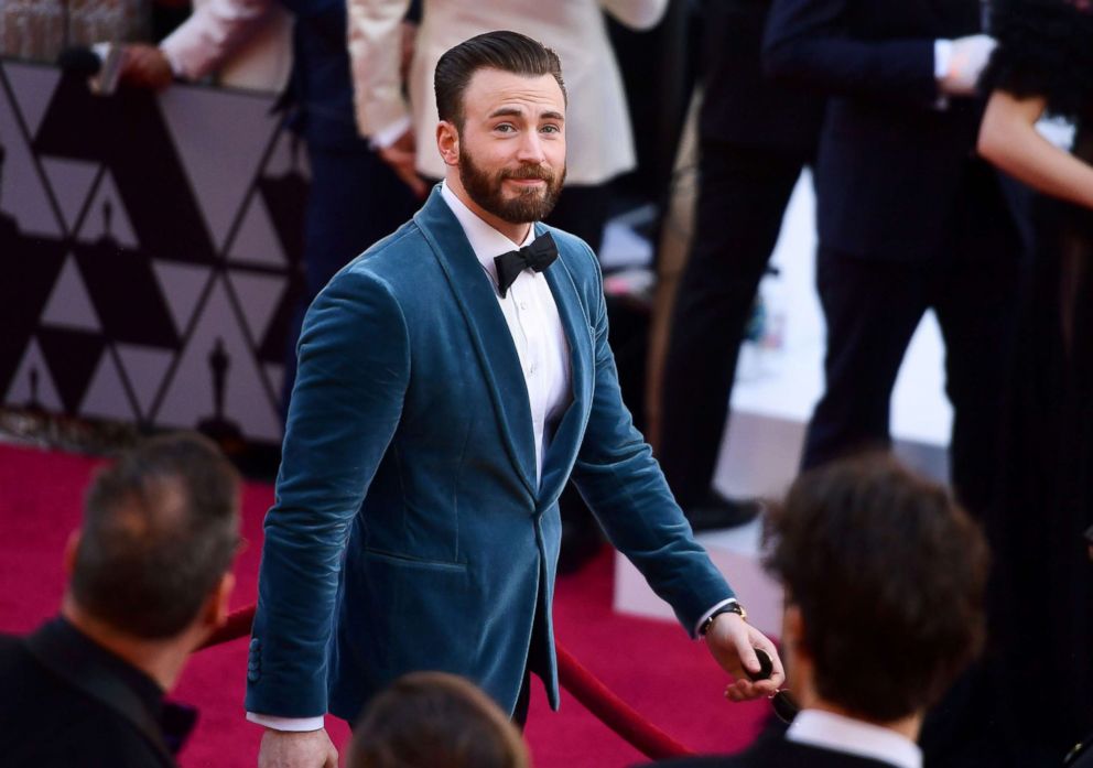 PHOTO: Chris Evans attends the 91st Annual Academy Awards, Feb. 24, 2019 in Hollywood, Calif.