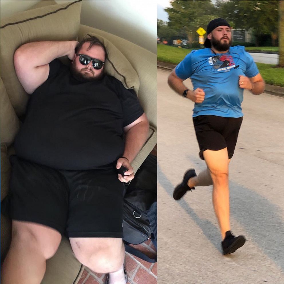 VIDEO: Man loses over 250 pounds and completes marathon 