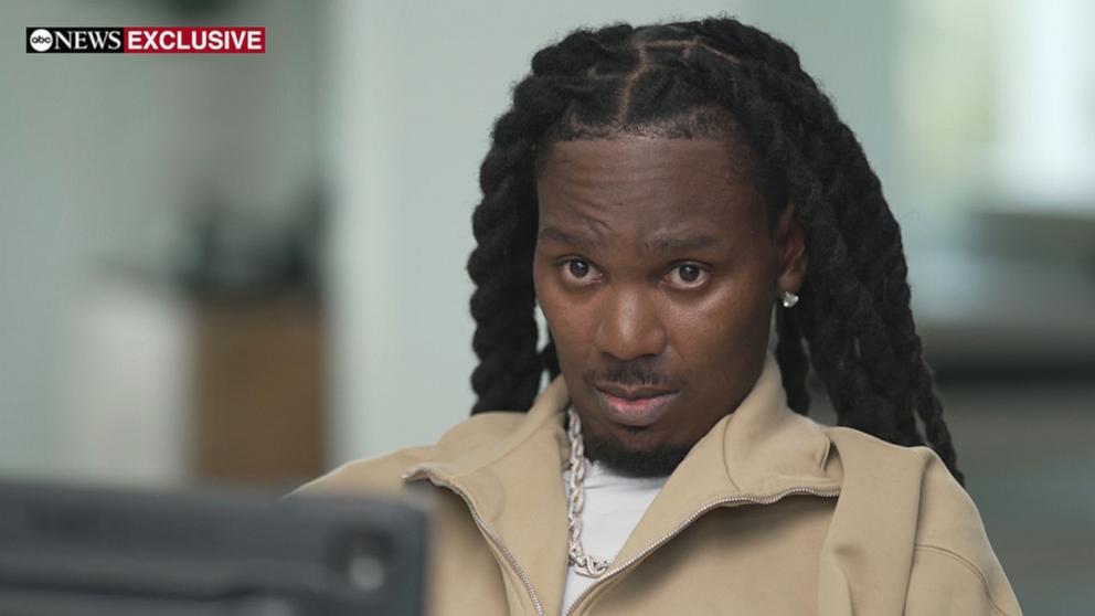 PHOTO: ABC News' Michael Strahan interviews former NFL star Chris Johnson about his ALS diagnosis in an interview that aired on "Good Morning America" on June 29, 2026.