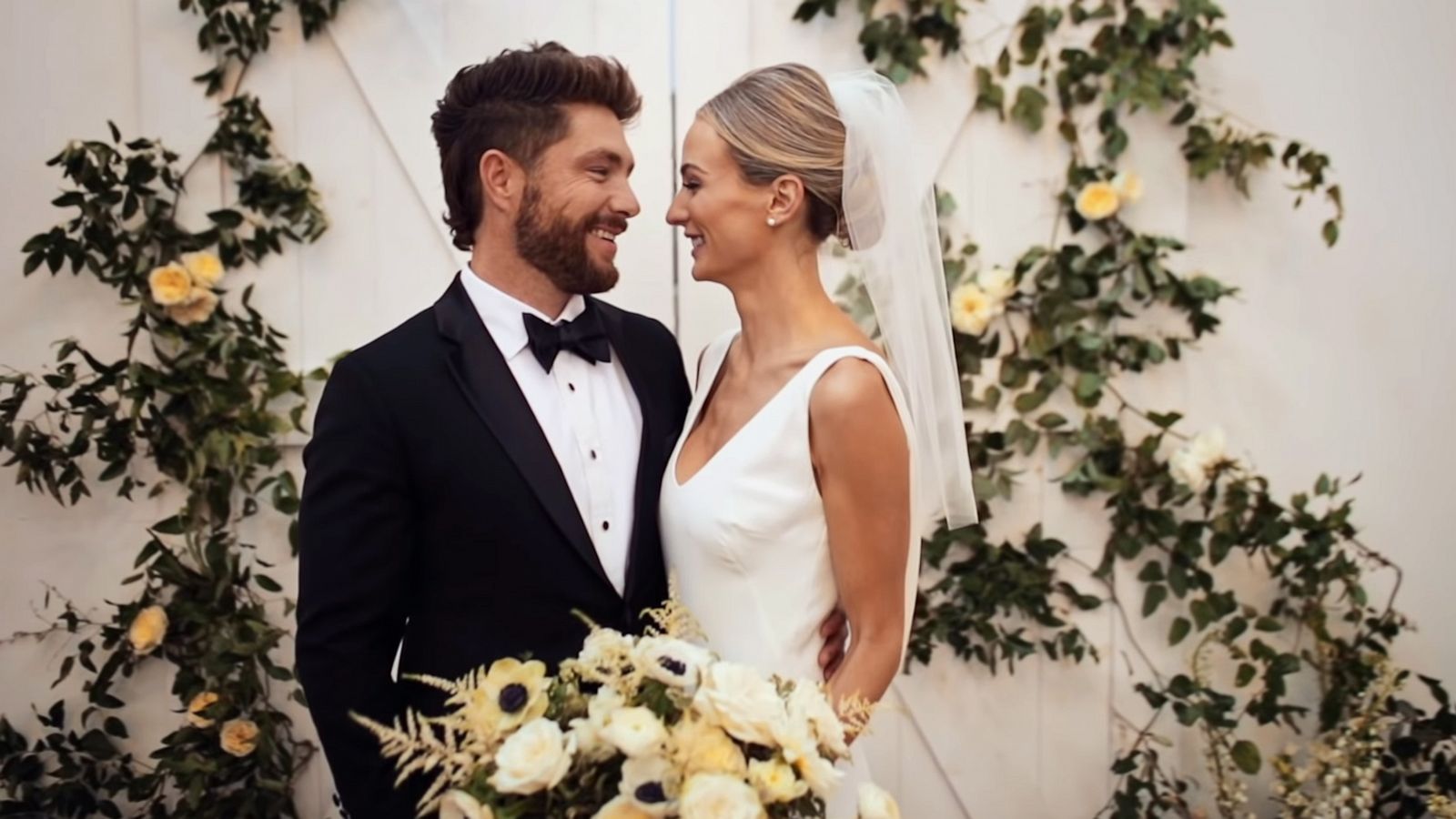 PHOTO: Chris Lane and Lauren Bushnell appear in a video for his song, "Big Big Plans," posted to YouTube on Nov. 12, 2019.