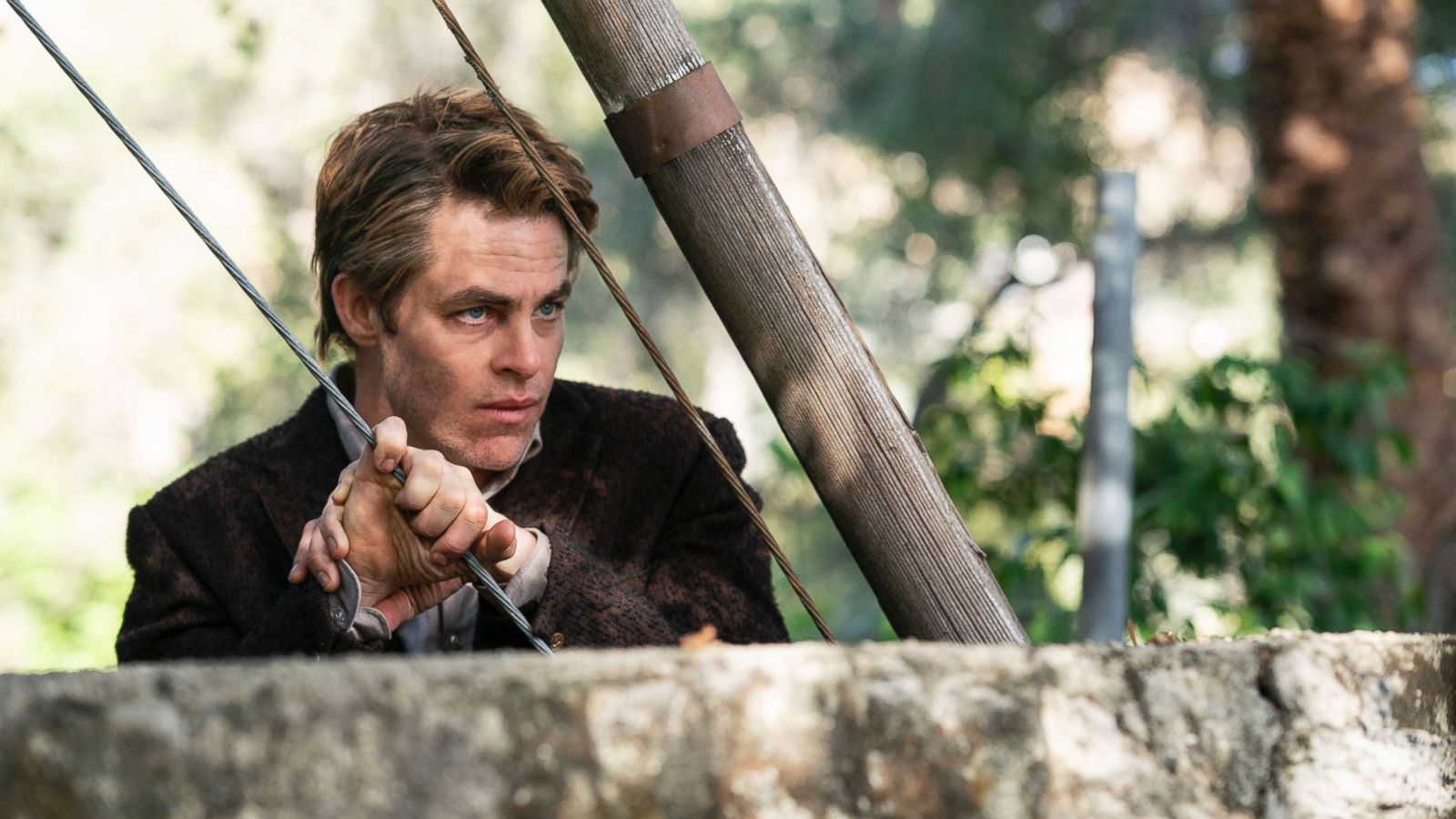 PHOTO: Chris Pine in a scene from "I Am the Night."