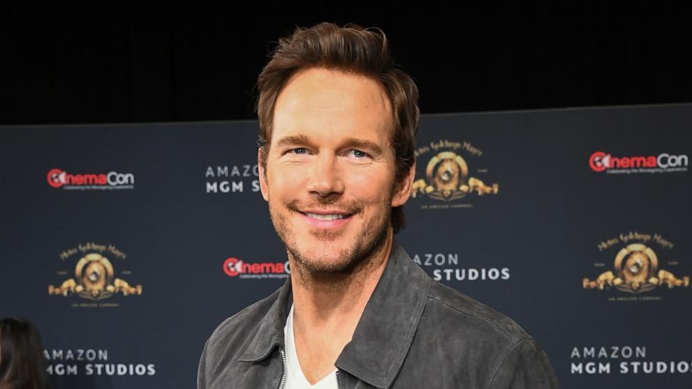 PHOTO: In this April 2, 2025, file photo, Chris Pratt attends CinemaCon 2025 in Las Vegas.