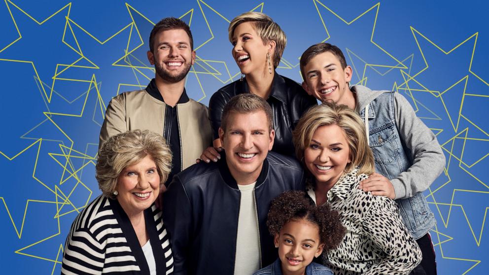 PHOTO: Faye Chrisley, Chase Chrisley, Todd Chrisley, Savannah Chrisley, Chloe Chrisley, Julie Chrisley, and Grayson Chrisley are shown in this promo picture for the show "Chrisley Knows Best."