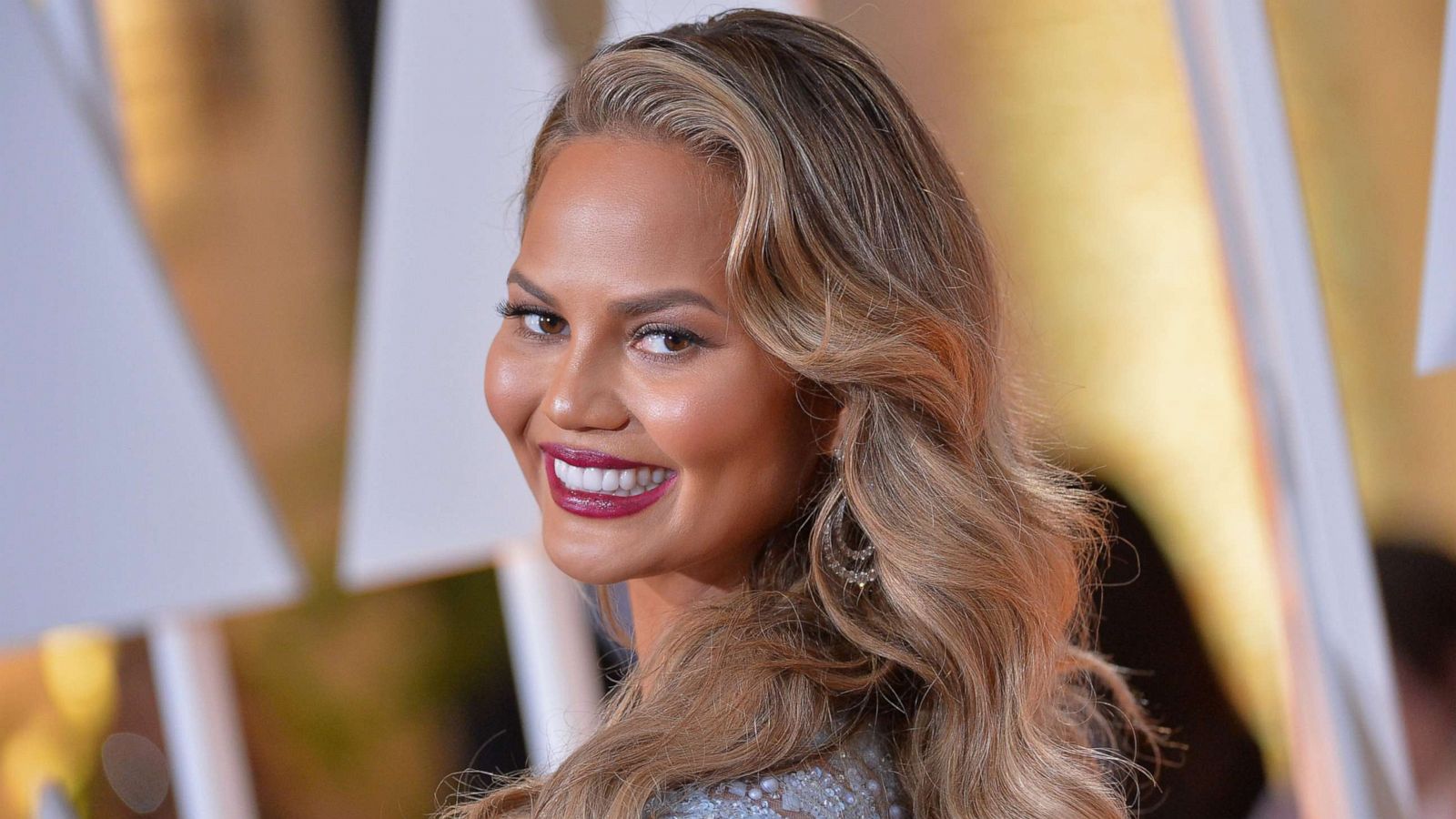 PHOTO: Model Chrissy Teigen attends the 87th Annual Academy Awards at Hollywood & Highland Center in Hollywood, Calif., Feb. 22, 2015.