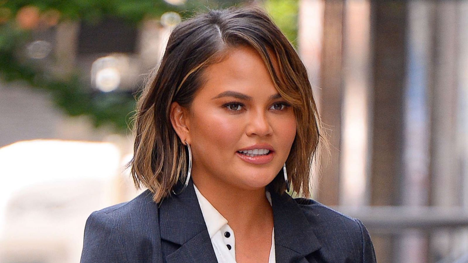 PHOTO: Chrissy Teigen seen out and about in Manhattan on Sept. 19, 2018 in New York.