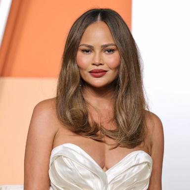 PHOTO: In this March 2, 2025, file photo, Chrissy Teigen attends the 2025 Vanity Fair Oscar Party Hosted By Radhika Jones in Beverly Hills, Calif.
