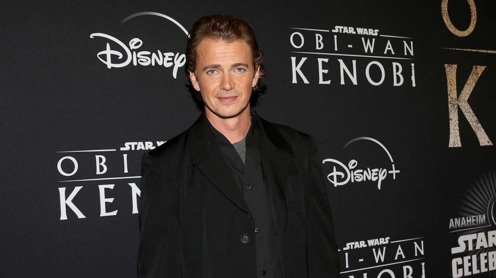 PHOTO: Hayden Christensen attends a premiere of the first two episodes of "Obi-Wan Kenobi" at a Star Wars Celebration in Anaheim, Calif. on May 26, 2022.