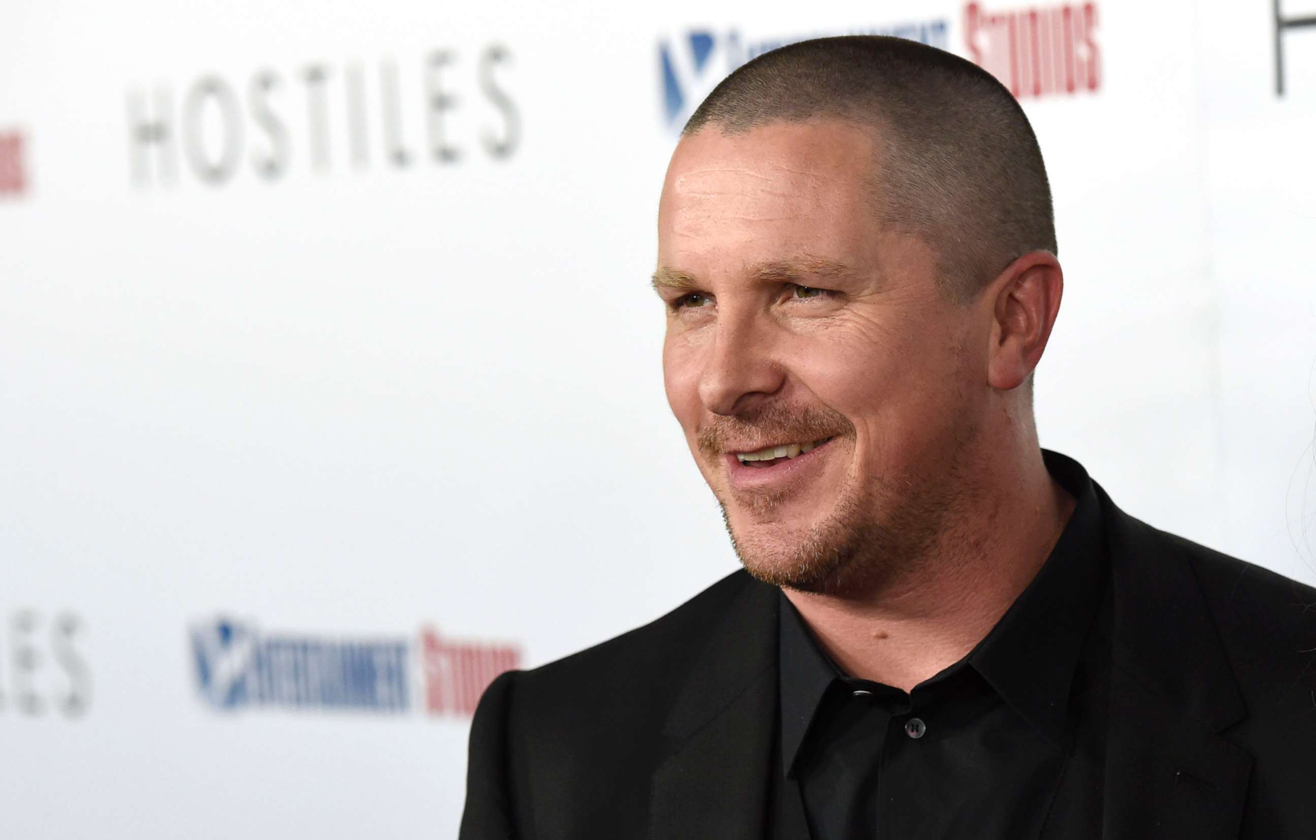 PHOTO: Christian Bale arrives at the premiere of "Hostiles" at the Samuel Goldwyn Theater in this  Dec. 14, 2017 file photo in Beverly Hills, Calif.