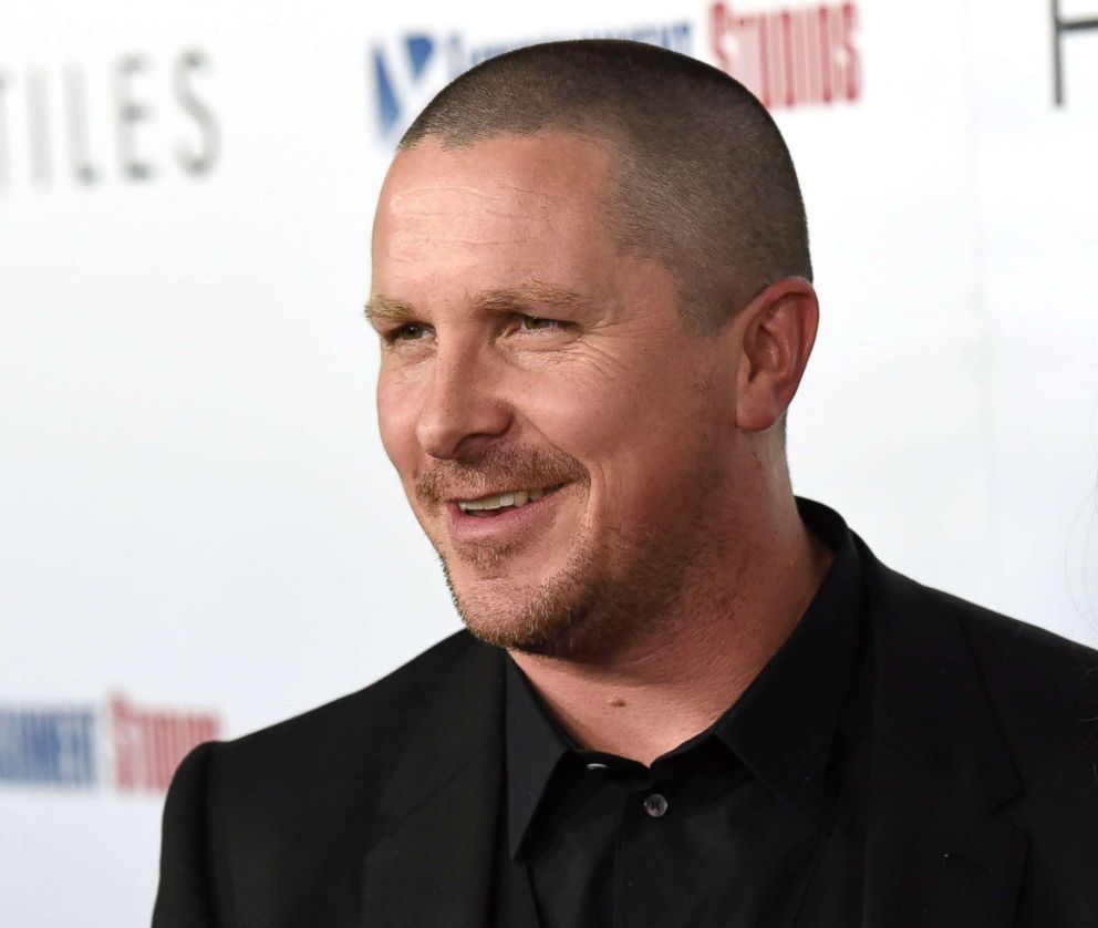 PHOTO: Christian Bale arrives at the premiere of "Hostiles" at the Samuel Goldwyn Theater in this Dec. 14, 2017 file photo in Beverly Hills, Calif.