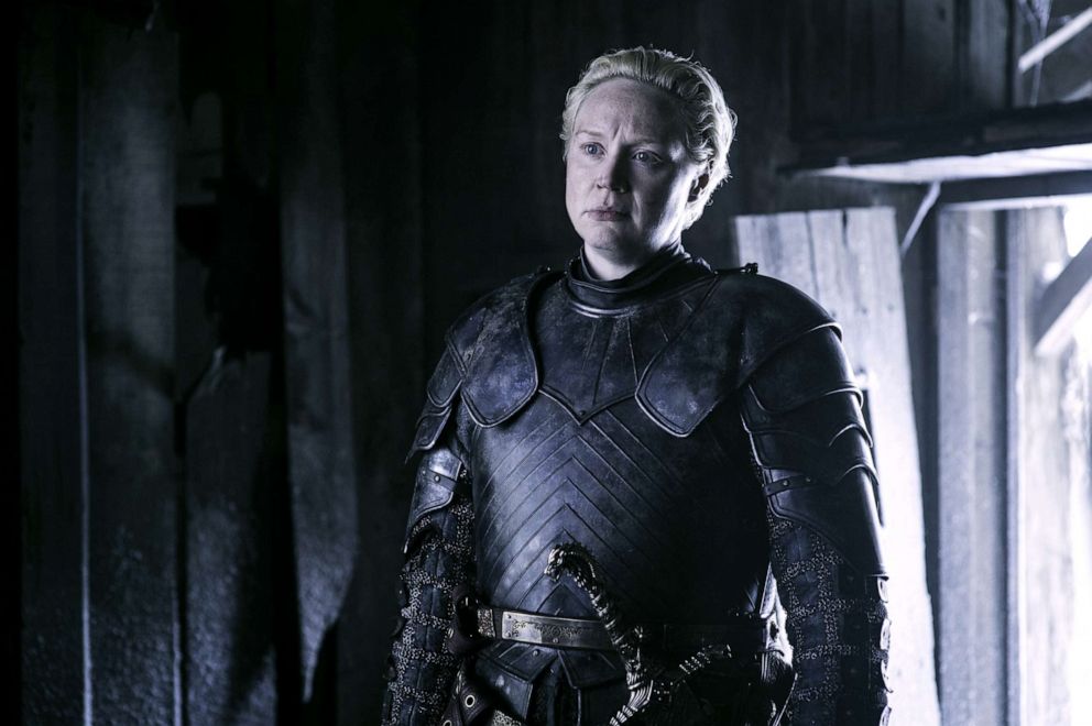 PHOTO: Gwendoline Christie, as Brienne of Tarth, in a scene from "Game of Thrones."