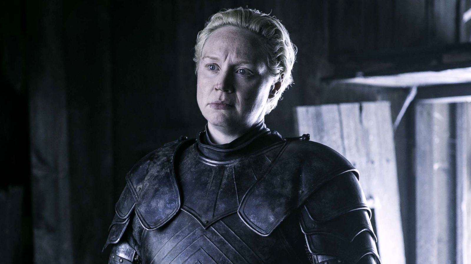 PHOTO: Gwendoline Christie, as Brienne of Tarth, in a scene from "Game of Thrones."