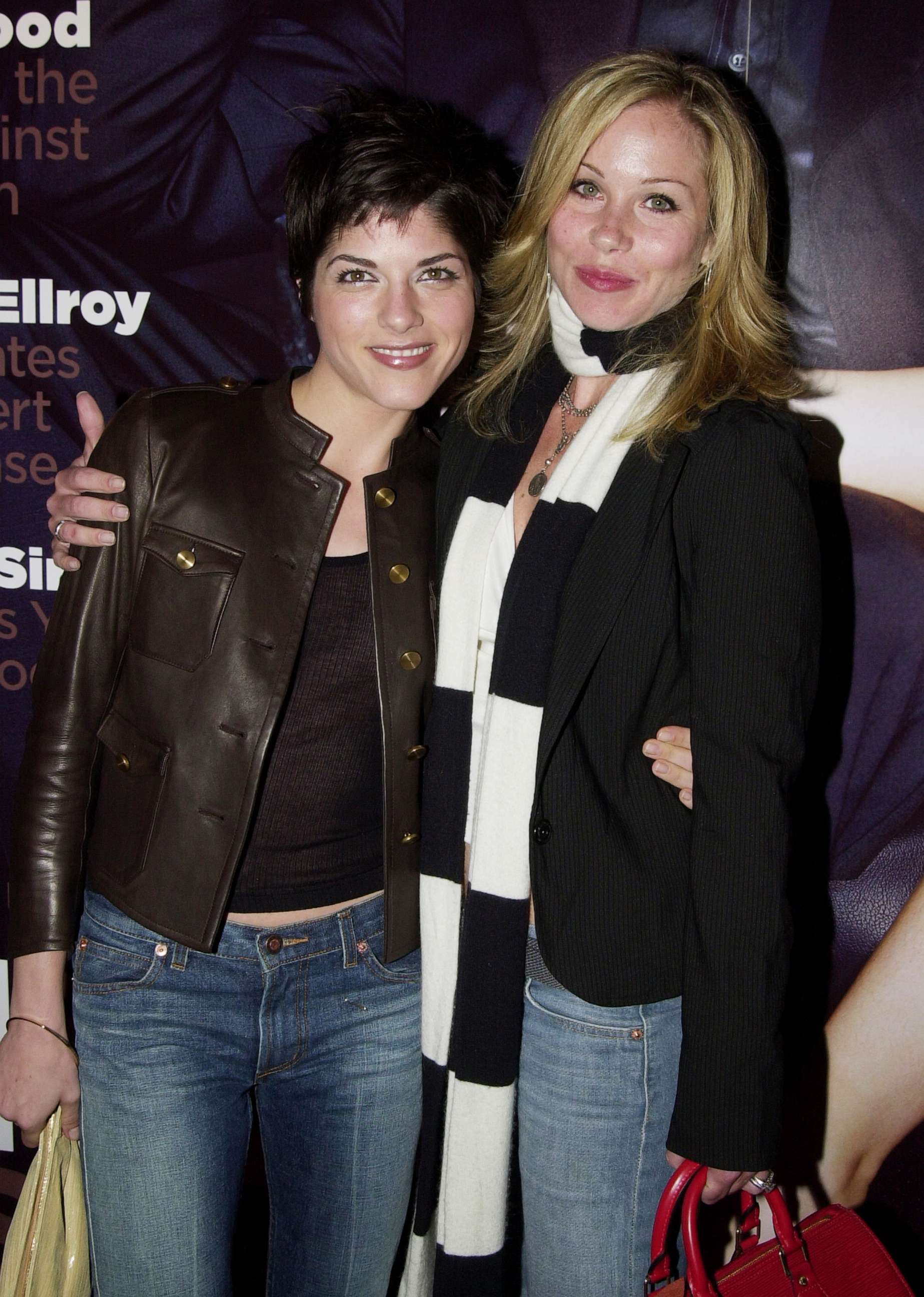 PHOTO: Selma Blair and Christina Applegate during GQ Celebrates its Third Annual Movie Issue - Party at The Sunset Room in Hollywood, Calif.