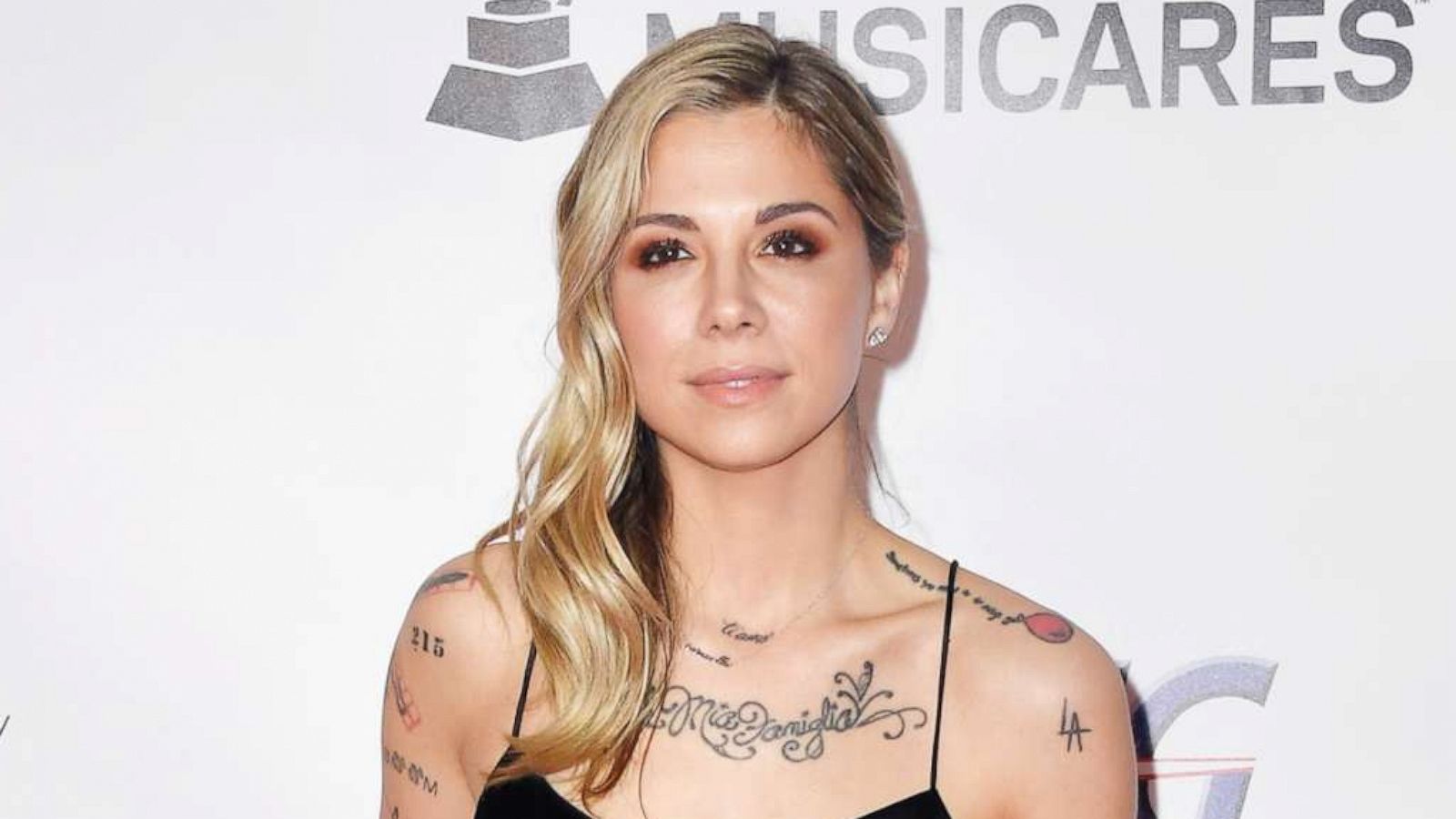 PHOTO: Christina Perri attends an event at the Los Angeles Convention Center, Feb. 8, 2019 in Los Angeles.