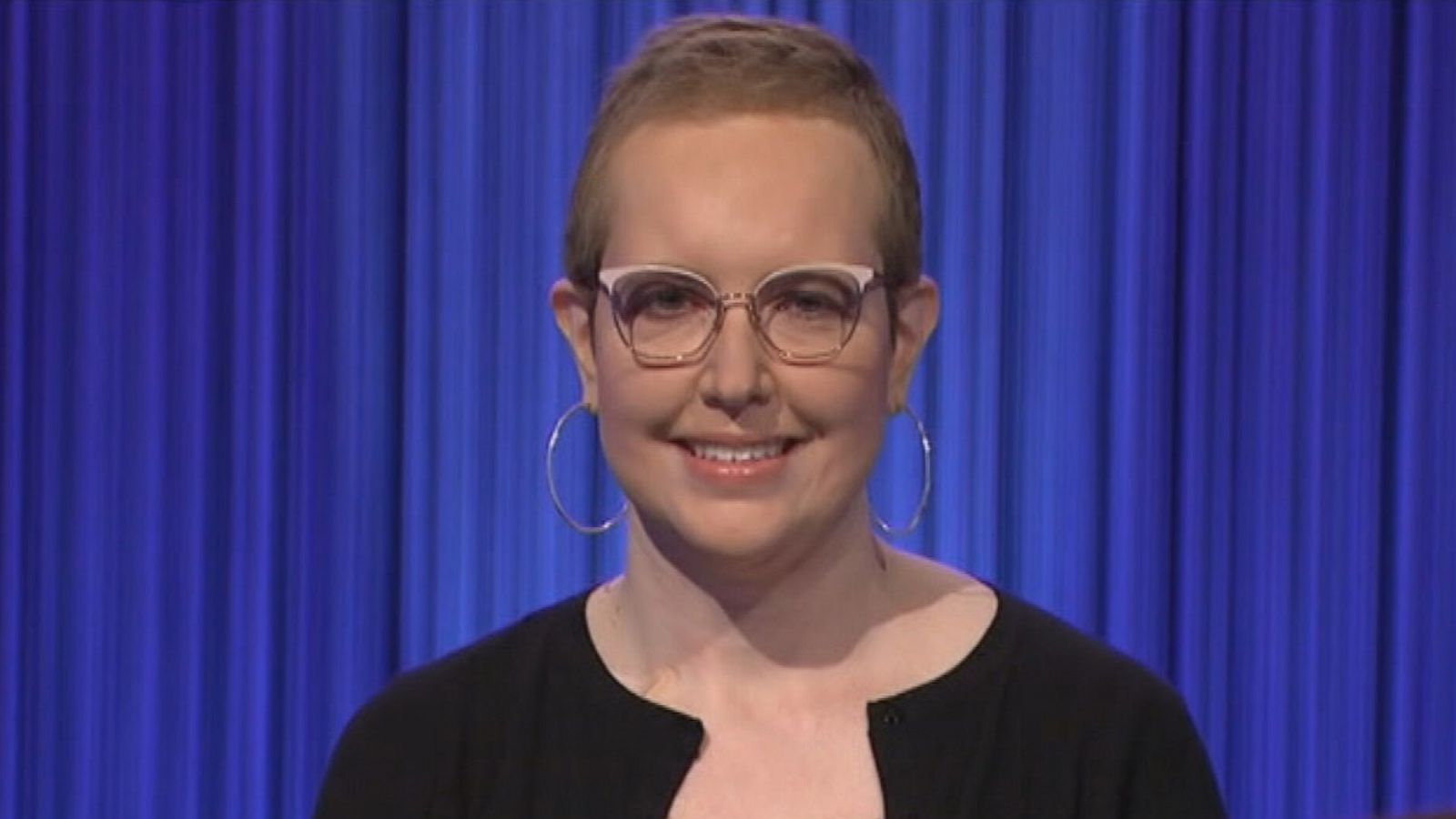 PHOTO: Christine Whelchel is a contestant on the game show "Jeopardy!" on Feb. 28, 2022.