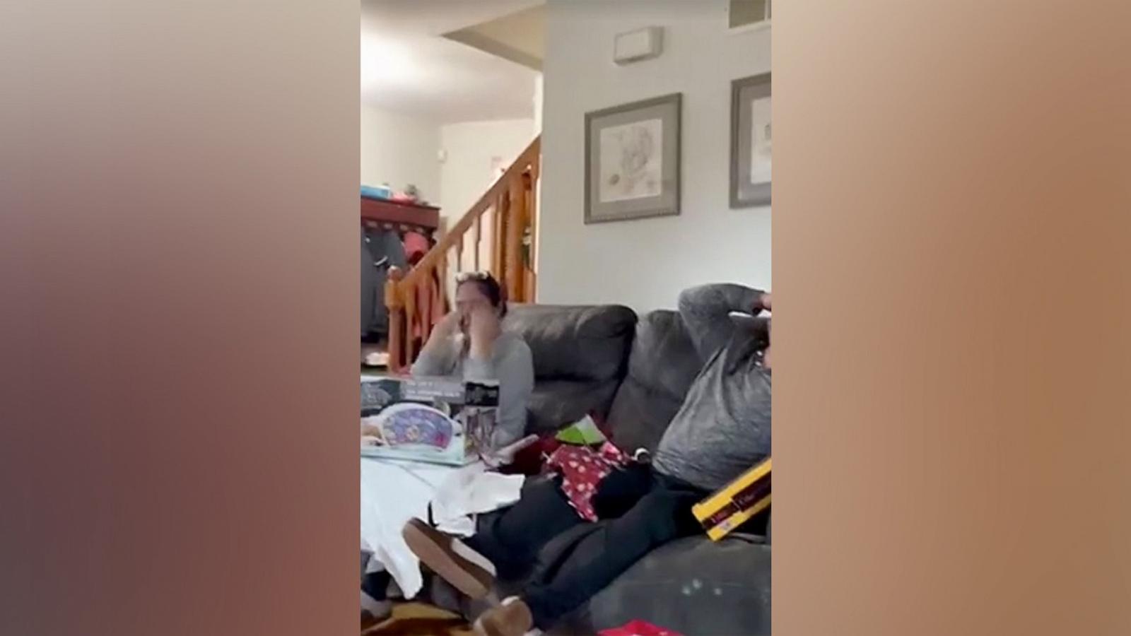 PHOTO: Oviedo shared a video of her parents receiving the gifts on TikTok, where it garnered 2.2 million views and over 150,000 likes.