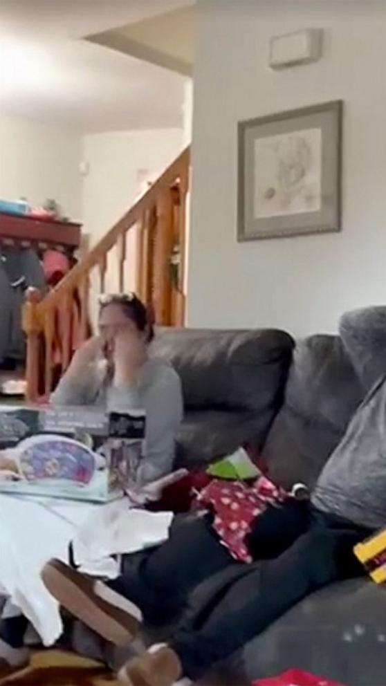 VIDEO: Woman surprises her parents with gifts they never received as kids in emotional video