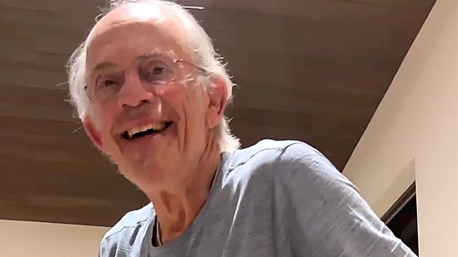 PHOTO: Christopher Lloyd celebrates his 84th birthday in a video posted to Instagram.