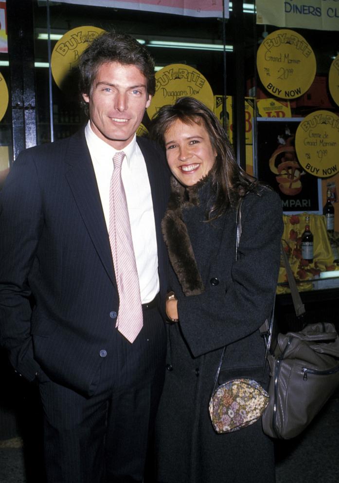 PHOTO: In this Oct. 26, 1987, file photo, Christopher Reeve and Dana Reeve are shown during an event in New York.