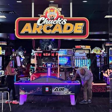PHOTO: Chuck E. Cheese is introducing Chuck’s Arcade, a new entertainment center made specifically for adults.