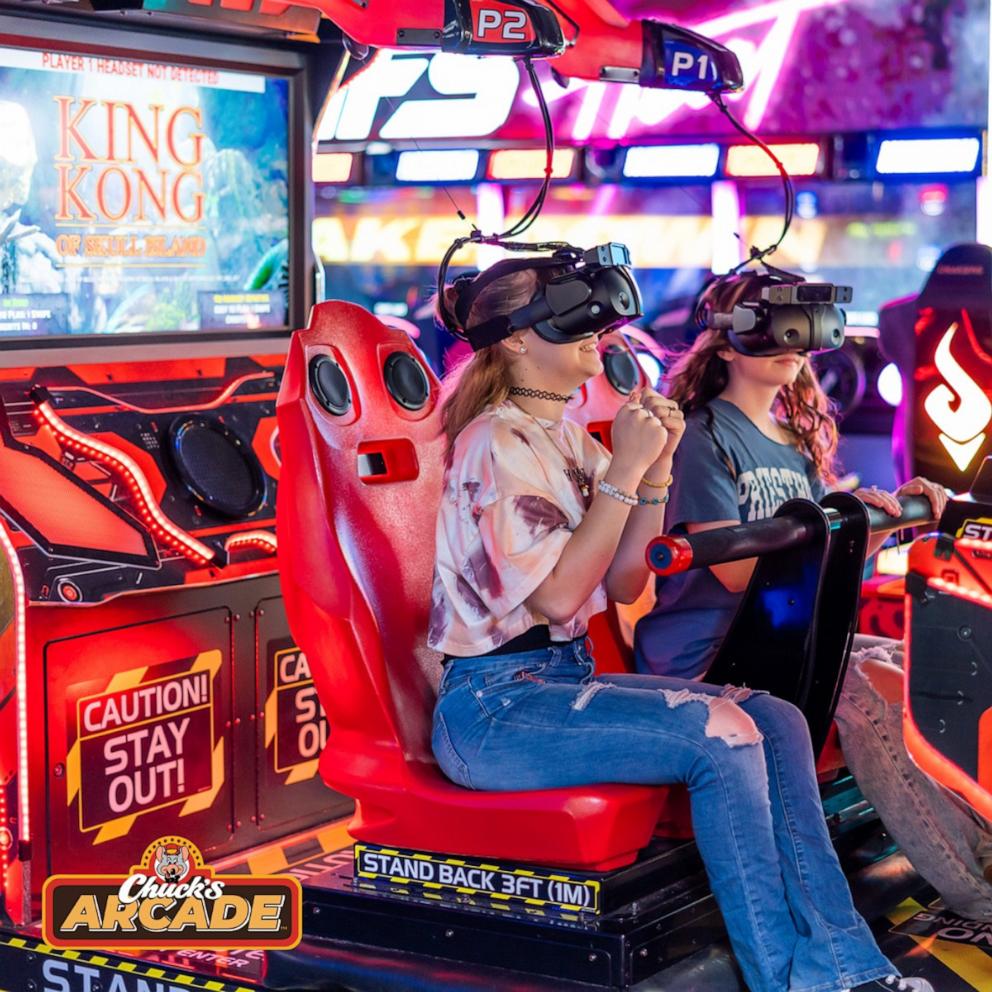 PHOTO: Chuck E. Cheese is introducing Chuck’s Arcade, a new entertainment center made specifically for adults.