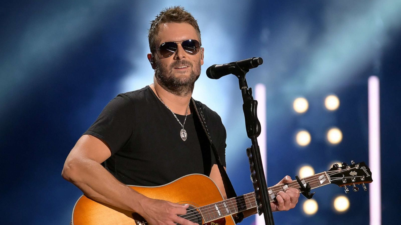 PHOTO: Eric Church performs on stage during day 2 for the 2019 CMA Music Festival, June 7, 2019 in Nashville, Tenn.