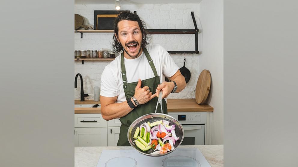 PHOTO: Chef Dan Churchill shares protein-packed and healthy recipes from his cookbook, "Eat Like a Legend: Delicious, Super Easy Recipes to Perform at Your Peak."