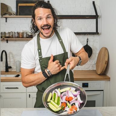 PHOTO: Chef Dan Churchill shares protein-packed and healthy recipes from his cookbook, "Eat Like a Legend: Delicious, Super Easy Recipes to Perform at Your Peak."