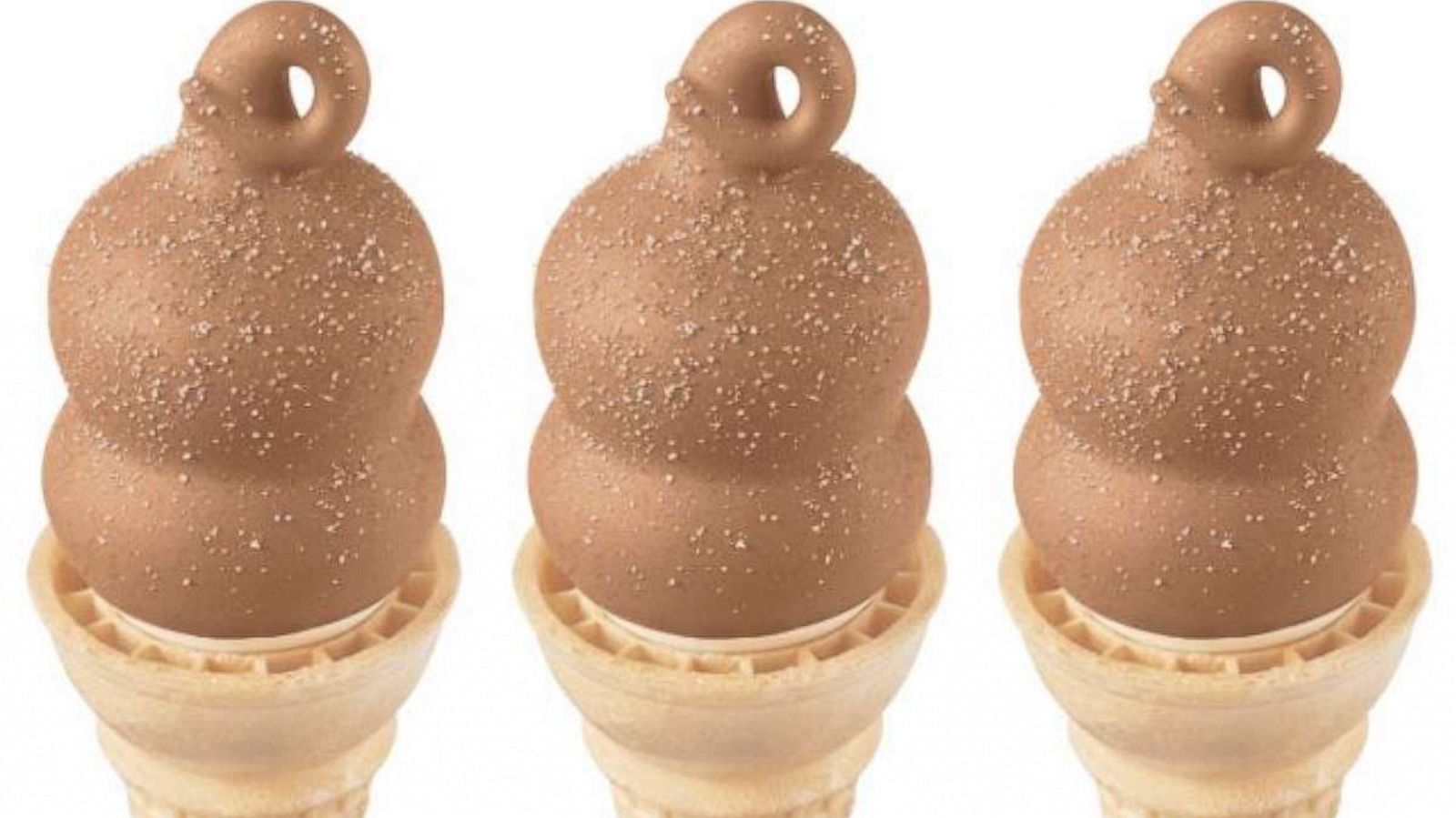 PHOTO: The new churro dipped cone from Dairy Queen.