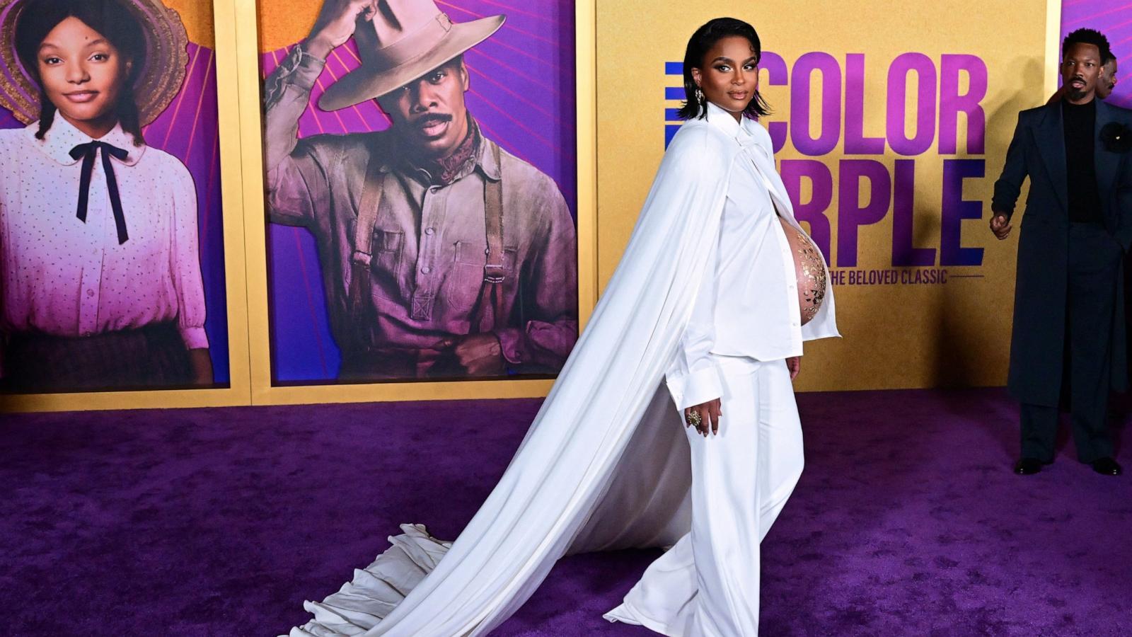 PHOTO: Singer-songwriter Ciara Wilson attends the world premiere of "The Color Purple" at the Academy Museum in Los Angeles, Dec. 6, 2023.