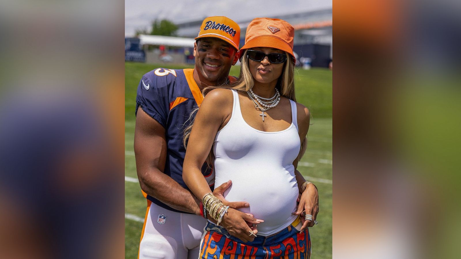 PHOTO: Russell Wilson and Ciara in a photo Wilson shared to Instagram on Aug. 14, 2023.