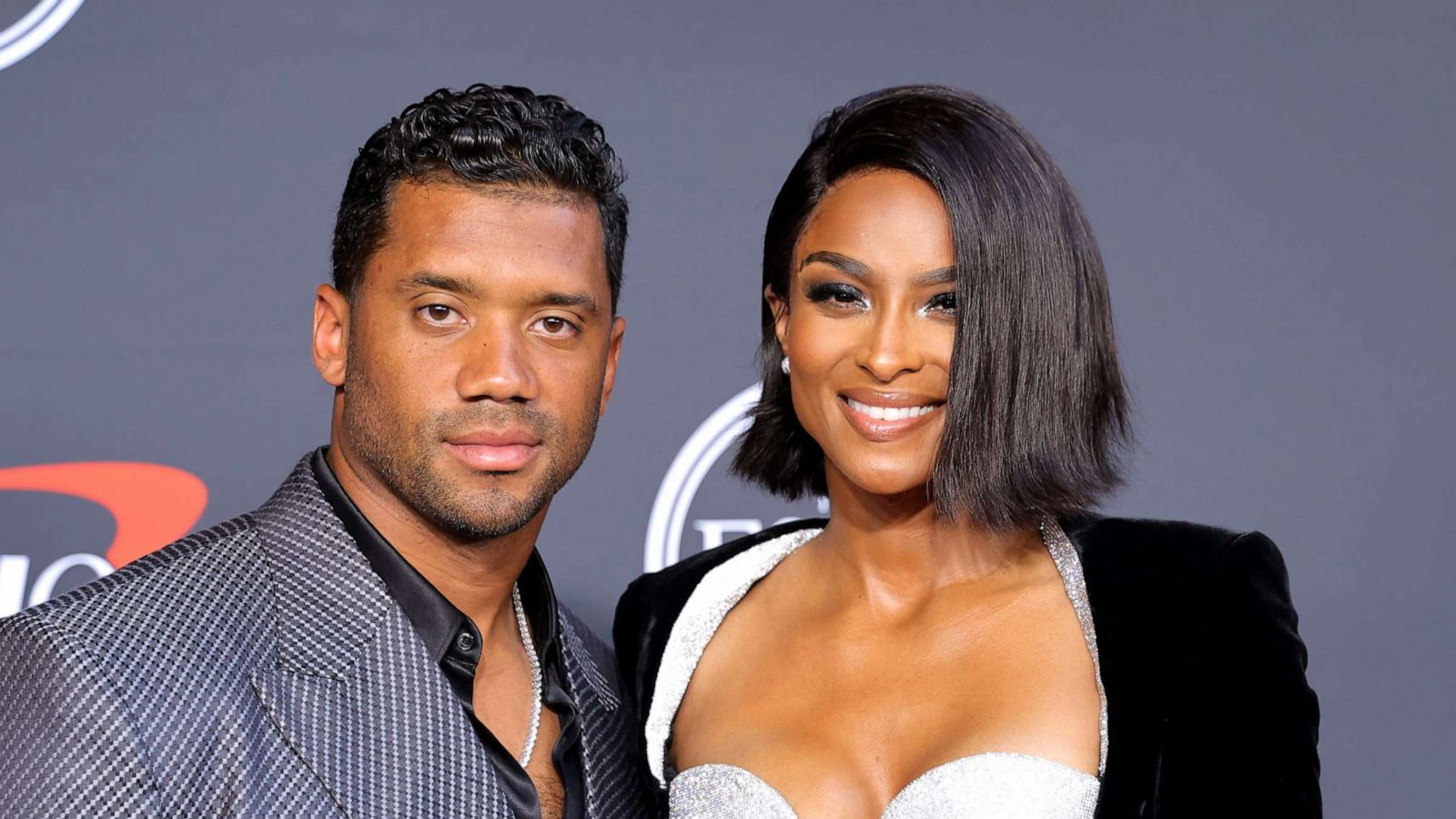 PHOTO: Russell Wilson and Ciara attend the 2022 ESPYs, July 20, 2022, in Hollywood, Calif.