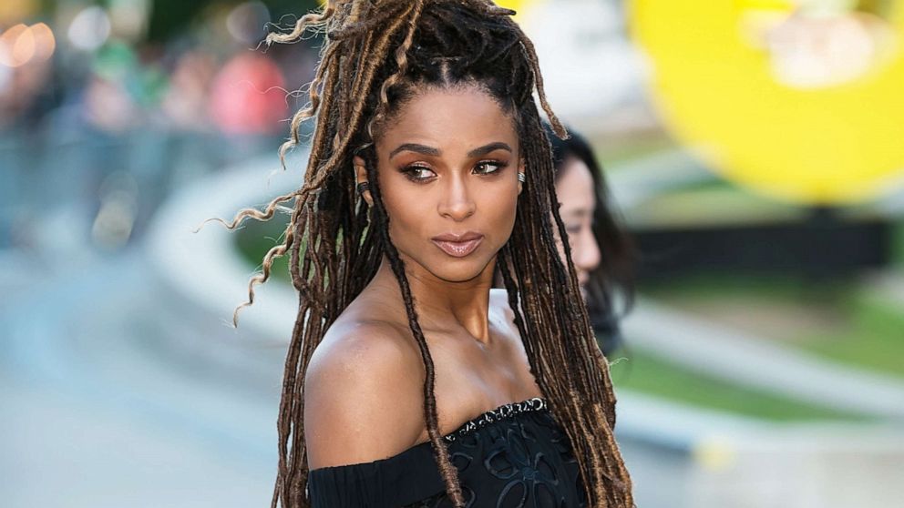 Ciara is arrives to the 2019 CFDA Fashion Awards on June 3, 2019, in New York City.