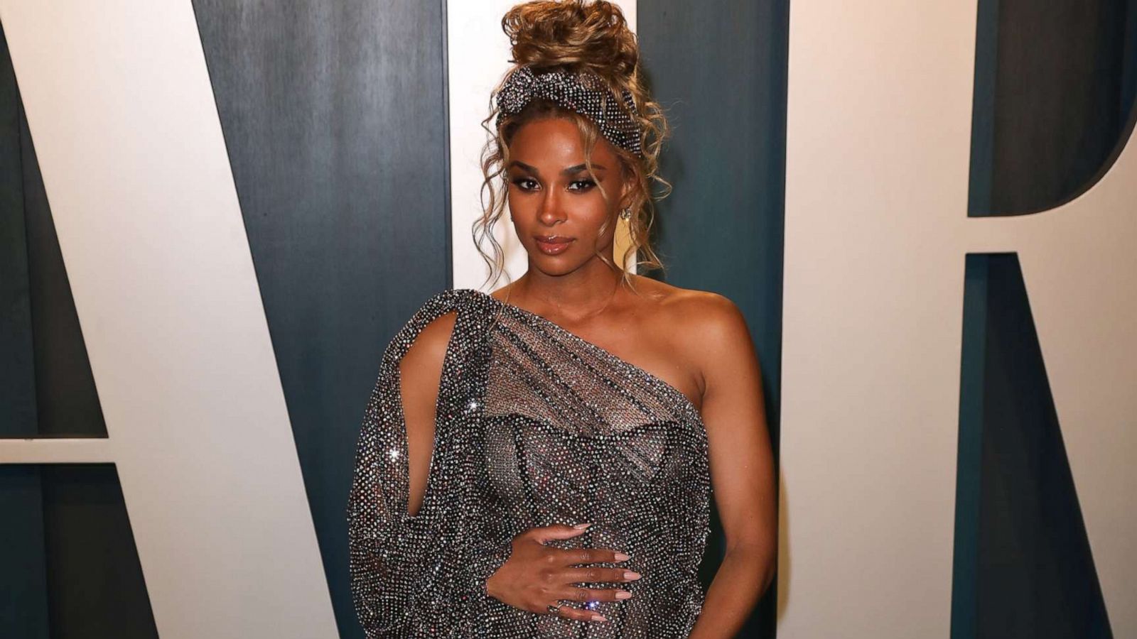 PHOTO: In this Feb. 9, 2020, file photo, Ciara attends the 2020 Vanity Fair Oscar Party in Beverly Hills, Calif.