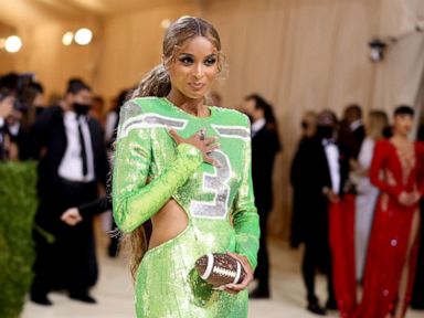 Ciara wears dress, Super Bowl ring at Met Gala, inspired by