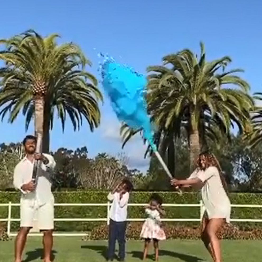 VIDEO: Ciara and Russell Wilson reveal their baby's gender in amazing family video 