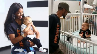 Ciara surprises dad and baby after seeing hospital Level Up dance