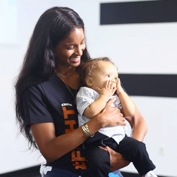 VIDEO: Ciara surprises dad and baby after seeing hospital 'Level Up' dance