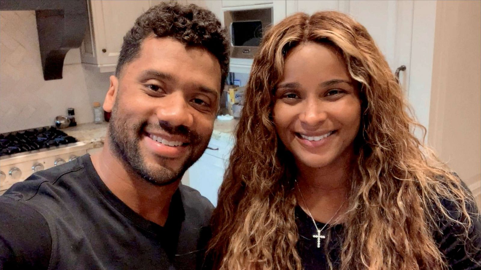 PHOTO: In this screen grab, Russell Wilson and Ciara speak during All In WA: A Concert For COVID-19 Relief on June 24, 2020, in Washington.