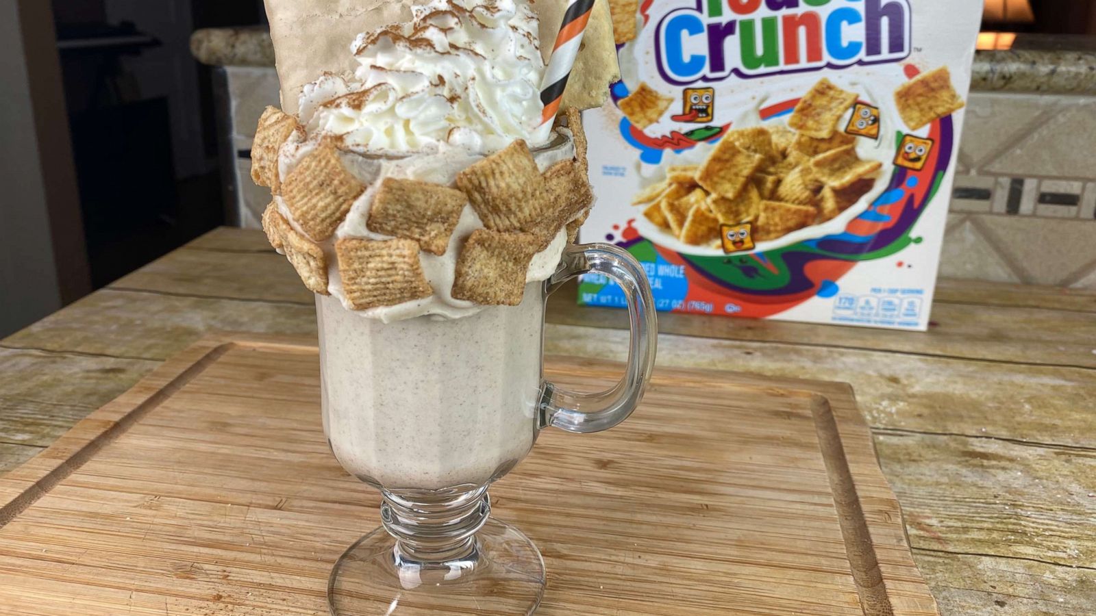 PHOTO: Cinnamon Toast Crunch milkshake.