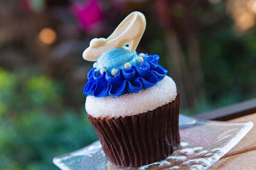 PHOTO: Cinderella Cupcake from Capt. Cooks and Kona Coffee Bar at Disney’s Polynesian Village Resort. 