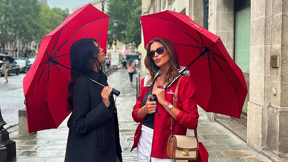 PHOTO: Cindy Crawford shares photo of herself and daughter Kaia Gerber enjoying outings together during the 2024 Paris Olympics.