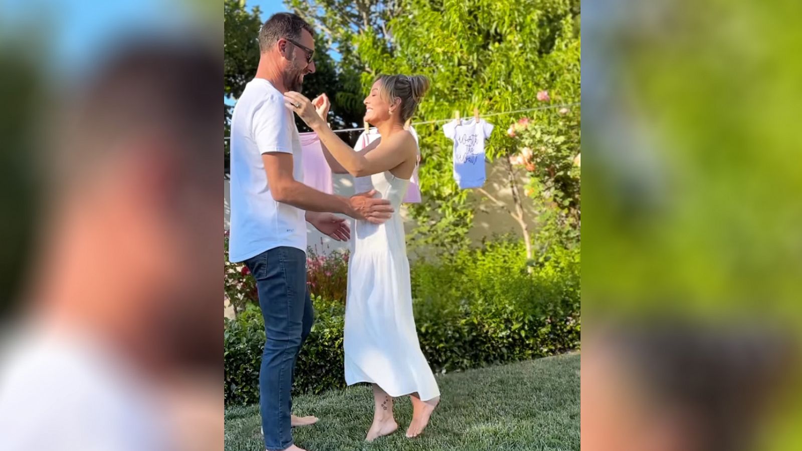 PHOTO: In a post made to her Instagram account, Clare Crawley announced that she and her husband Ryan Dawkins are expecting a baby.