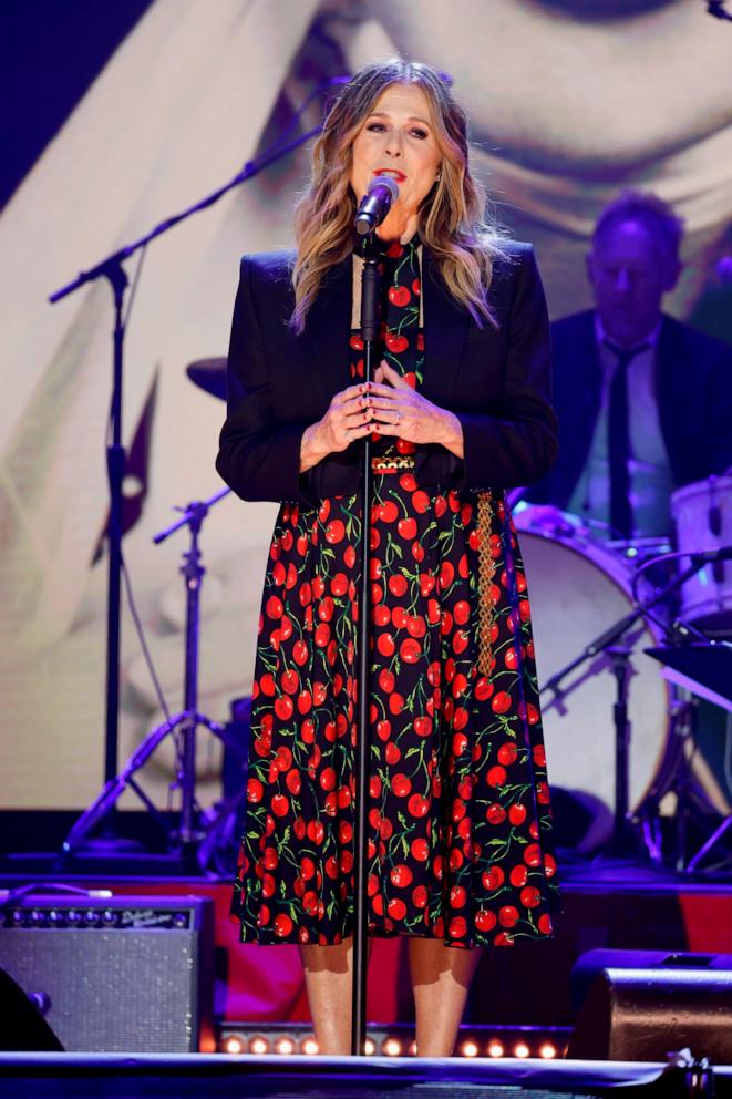 PHOTO: Rita Wilson performs onstage during Walkin' After Midnight: The Music Of Patsy Cline, April 22, 2024, in Nashville, Tenn.