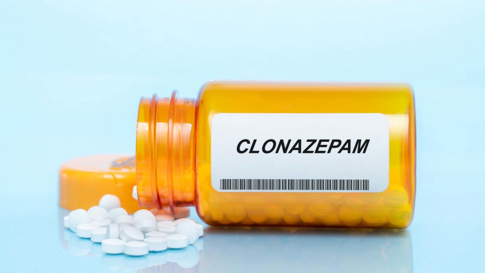 PHOTO Clonazepam pill bottle pictured in this stock image.