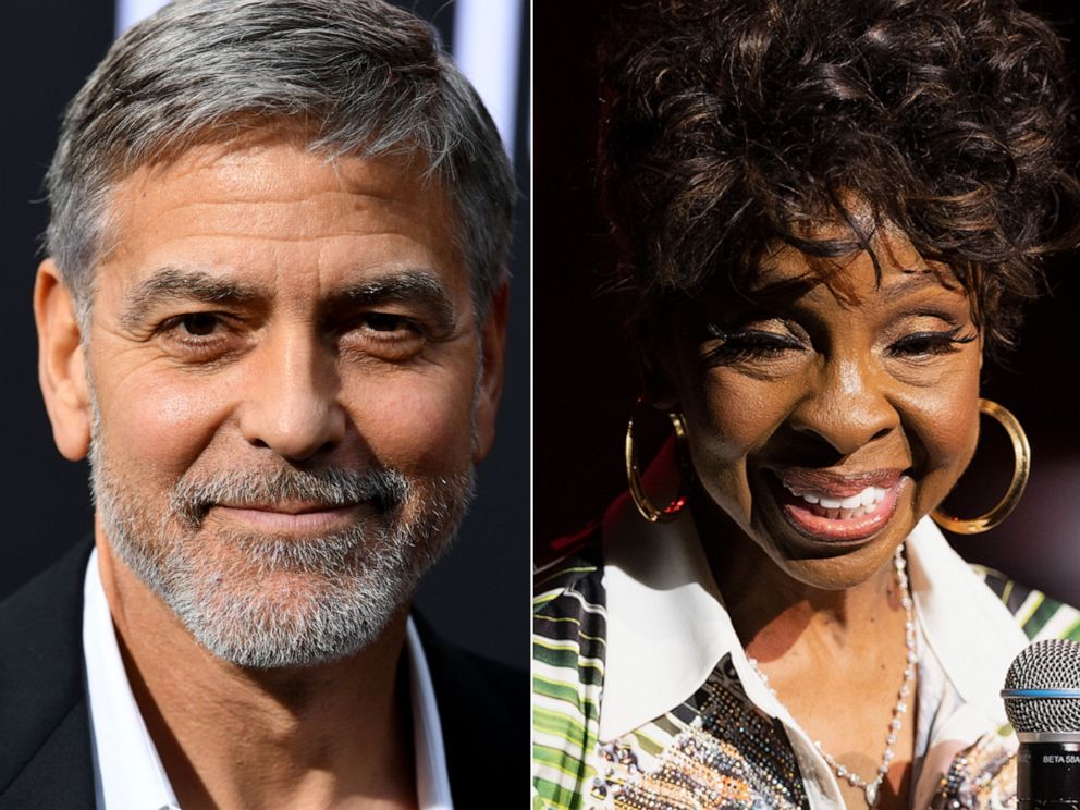 PHOTO: George Clooney at TCL Chinese Theatre on May 7, 2019 in Hollywood, Calif. | Gladys Knight performs on June 29, 2022 in London.