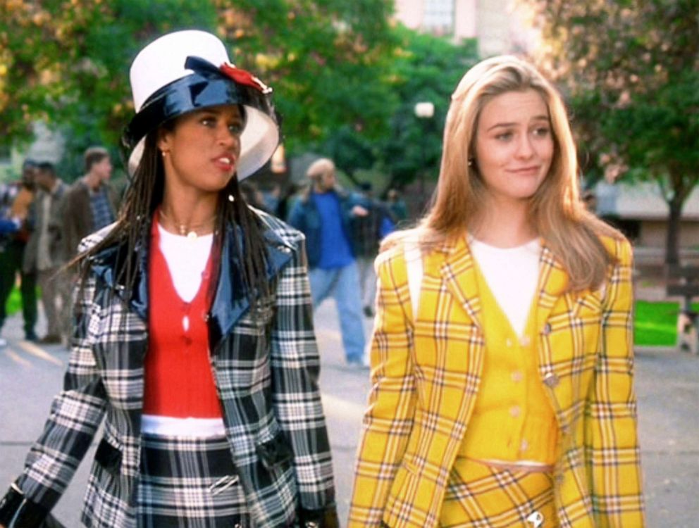 PHOTO: Stacey Dash as Dionne Davenport, and Alicia Silverstone as Cher Horowit in a scene from the 1995 movie "Clueless."